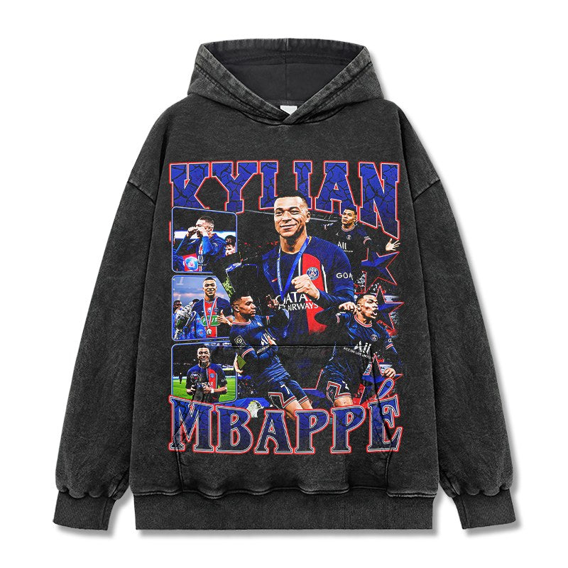 MBAPPÉ VINTAGE HOODIE · CURVA SUD