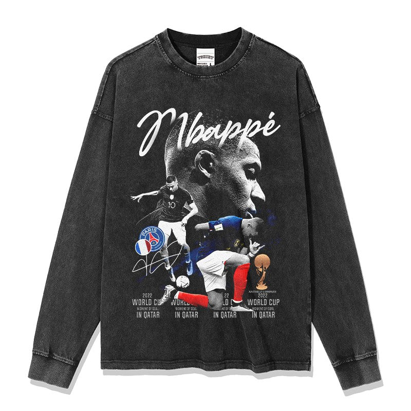 MBAPPÉ LONG SLEEVE · TOP BIN