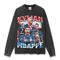 MBAPPÉ LONG SLEEVE – שחור שטוף