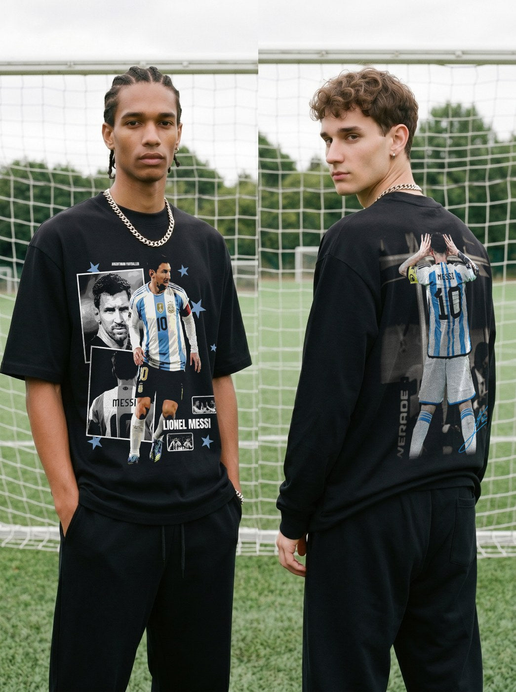 MESSI VINTAGE TEE · CURVA SUD