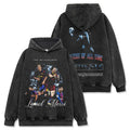 MESSI VINTAGE HOODIE – שחור שטוף