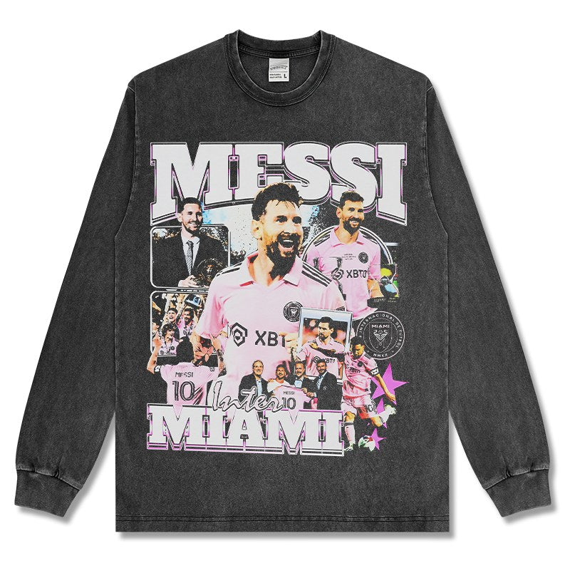 MESSI LONG SLEEVE – שחור שטוף