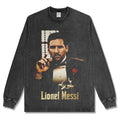 MESSI LONG SLEEVE – שחור שטוף
