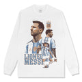 MESSI LONG SLEEVE – לבן