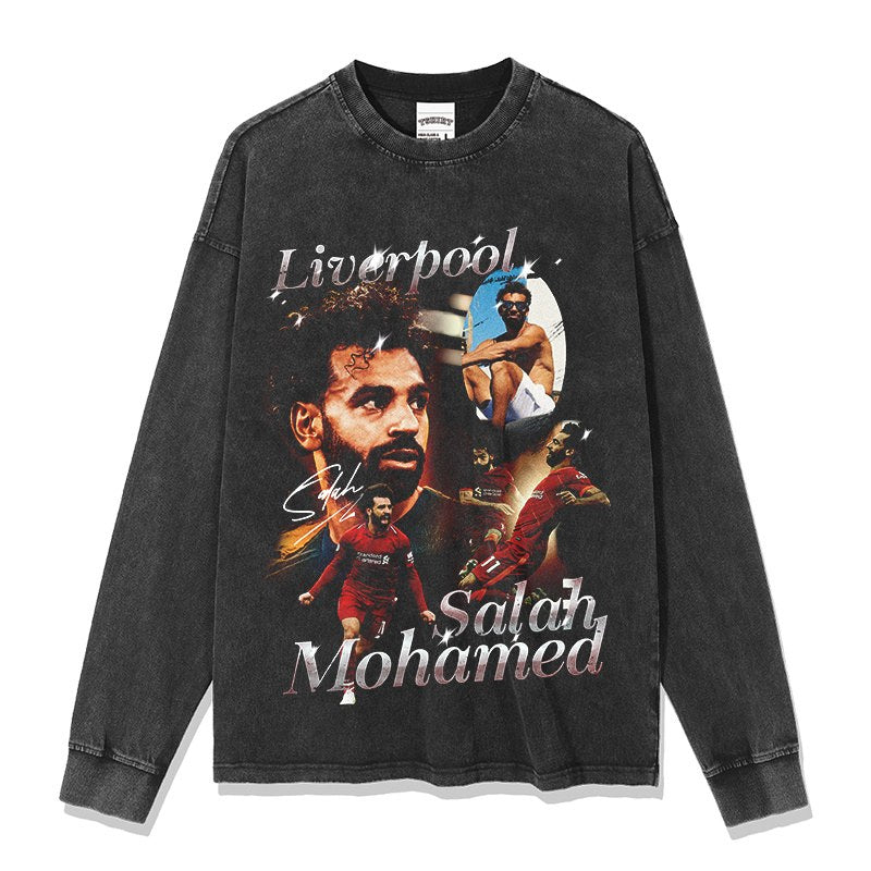 MOHAMED LONG SLEEVE – שחור שטוף