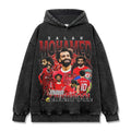 MOHAMED SALAH VINTAGE HOODIE – שחור שטוף