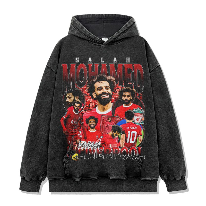 MOHAMED SALAH VINTAGE HOODIE · NIGHT GAME