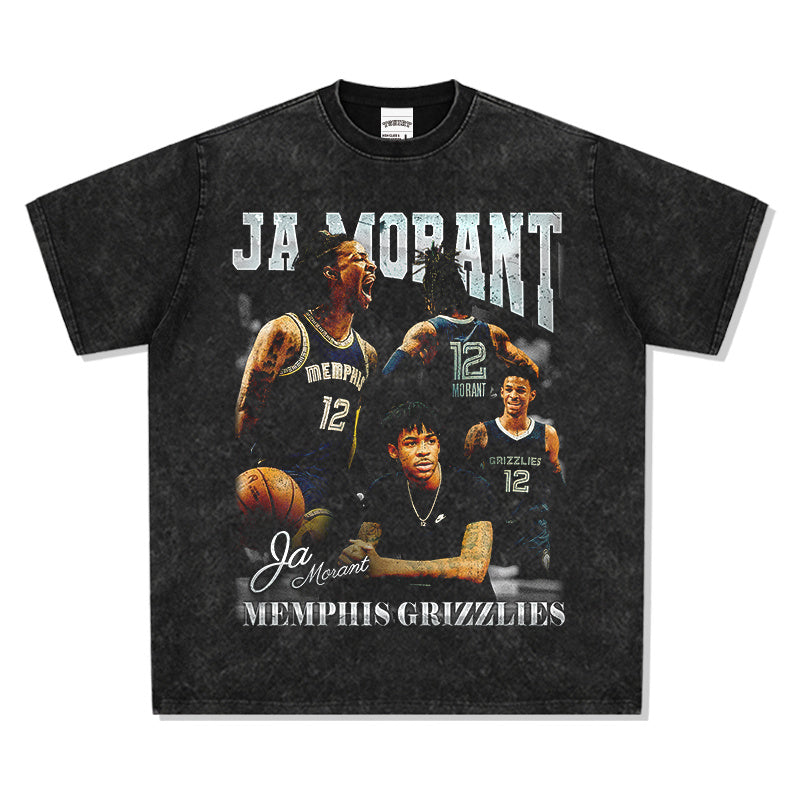 JA MORANT VINTAGE TEE · ALLEY OOP
