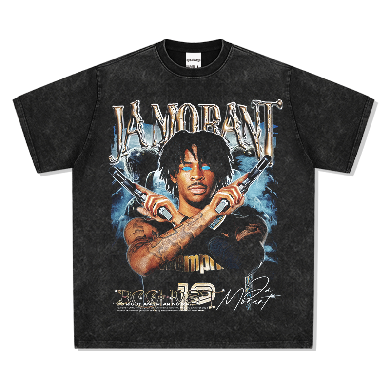 JA MORANT VINTAGE TEE · ALL STAR