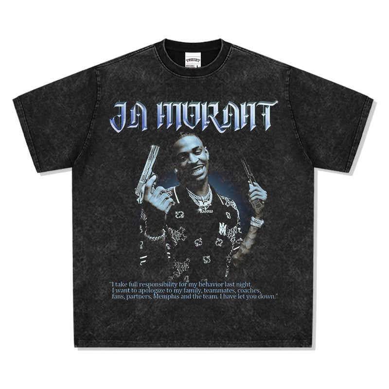 JA MORANT VINTAGE TEE · ROOKIE YEAR