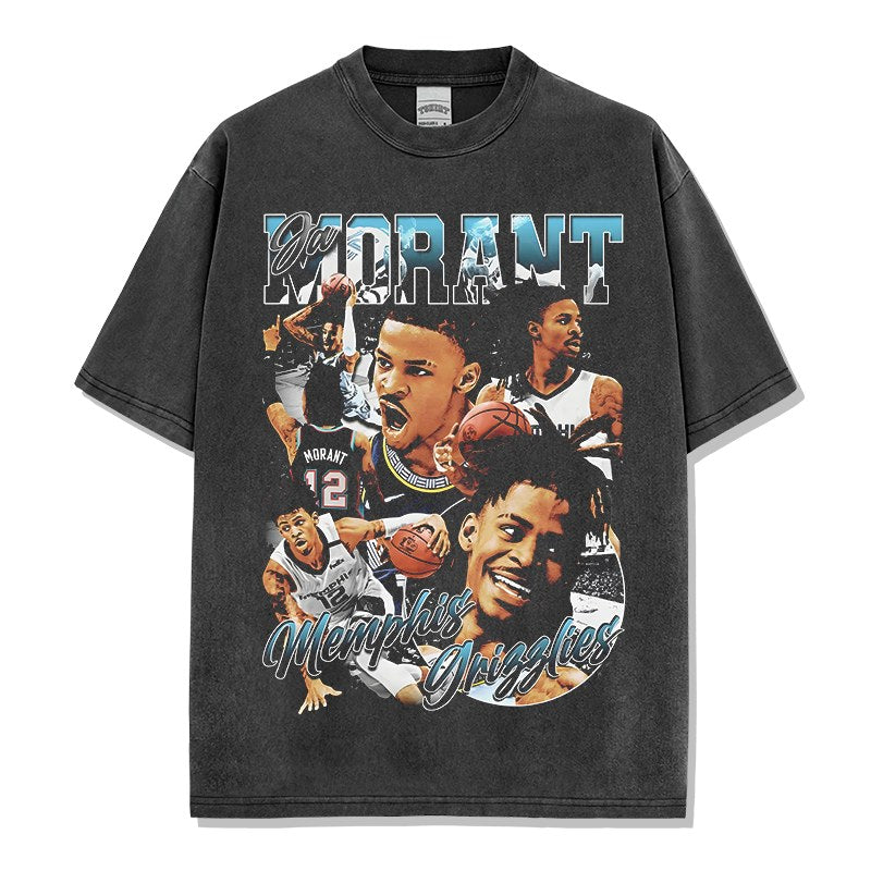 JA MORANT VINTAGE TEE · CROSSOVER