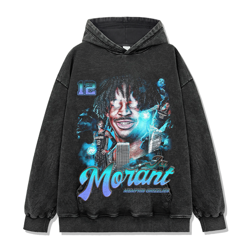 JA MORANT VINTAGE HOODIE · STREETBALL