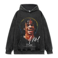 JA MORANT VINTAGE HOODIE – שחור שטוף