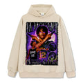 JA MORANT VINTAGE HOODIE – שמנת