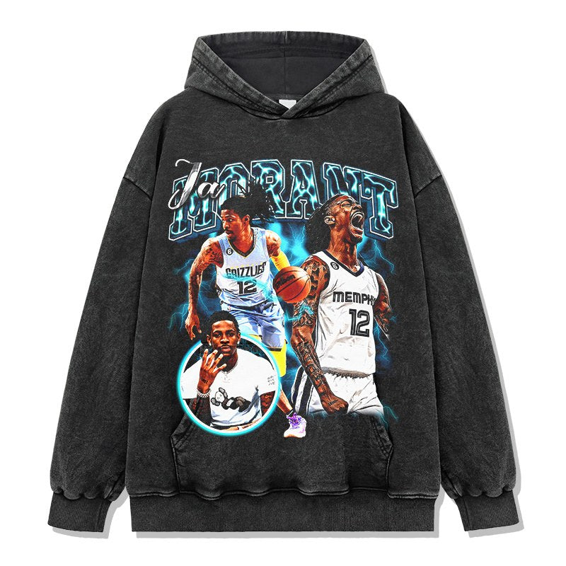 JA MORANT VINTAGE HOODIE · DYNASTY