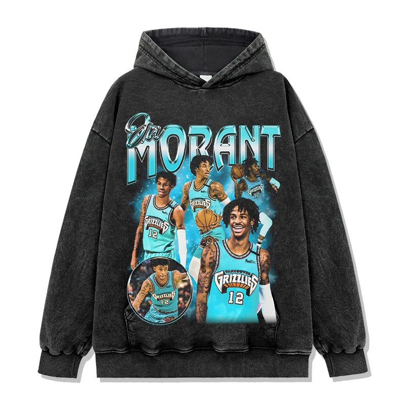 JA MORANT VINTAGE HOODIE · SHOWTIME