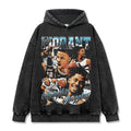 JA MORANT VINTAGE HOODIE – שחור שטוף