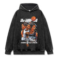 JA MORANT VINTAGE HOODIE – שחור שטוף