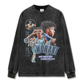 JA MORANT LONG SLEEVE – שחור שטוף