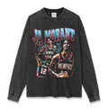 JA MORANT LONG SLEEVE – שחור שטוף