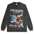 JA MORANT LONG SLEEVE – שחור שטוף
