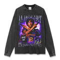 JA MORANT LONG SLEEVE – שחור שטוף