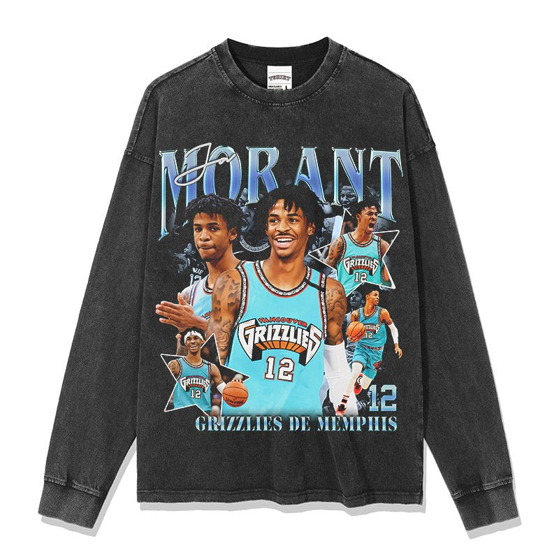 JA MORANT LONG SLEEVE · SLAM DUNK
