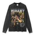 JA MORANT LONG SLEEVE – שחור שטוף