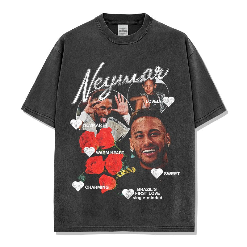 NEYMAR VINTAGE TEE · INJURY TIME