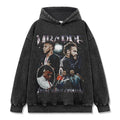 NEYMAR VINTAGE HOODIE – שחור שטוף