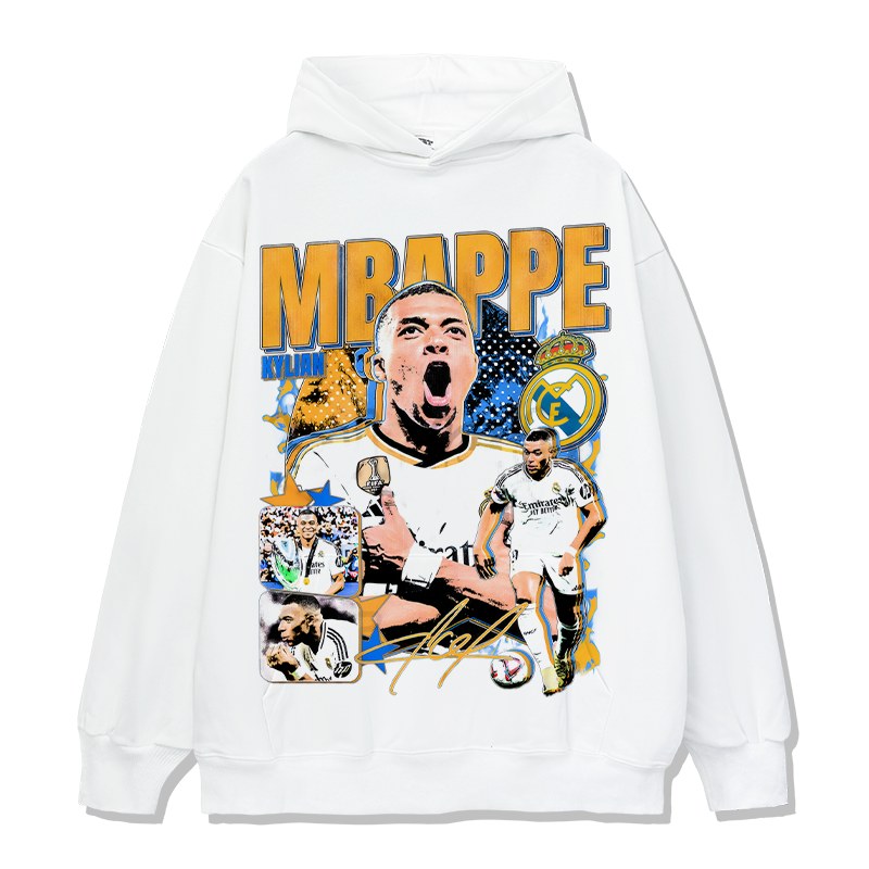 NEYMAR VINTAGE HOODIE – לבן