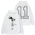 NEYMAR VINTAGE HOODIE – לבן