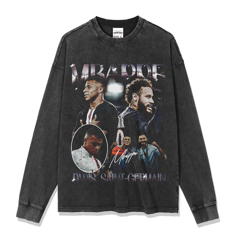 NEYMAR LONG SLEEVE – שחור שטוף