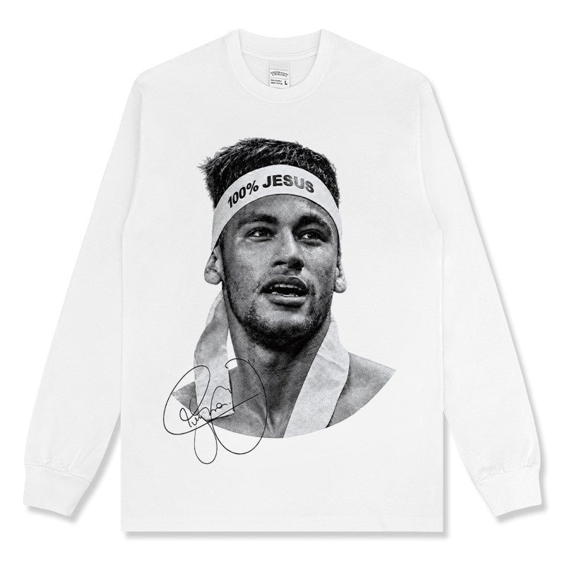 NEYMAR LONG SLEEVE – לבן