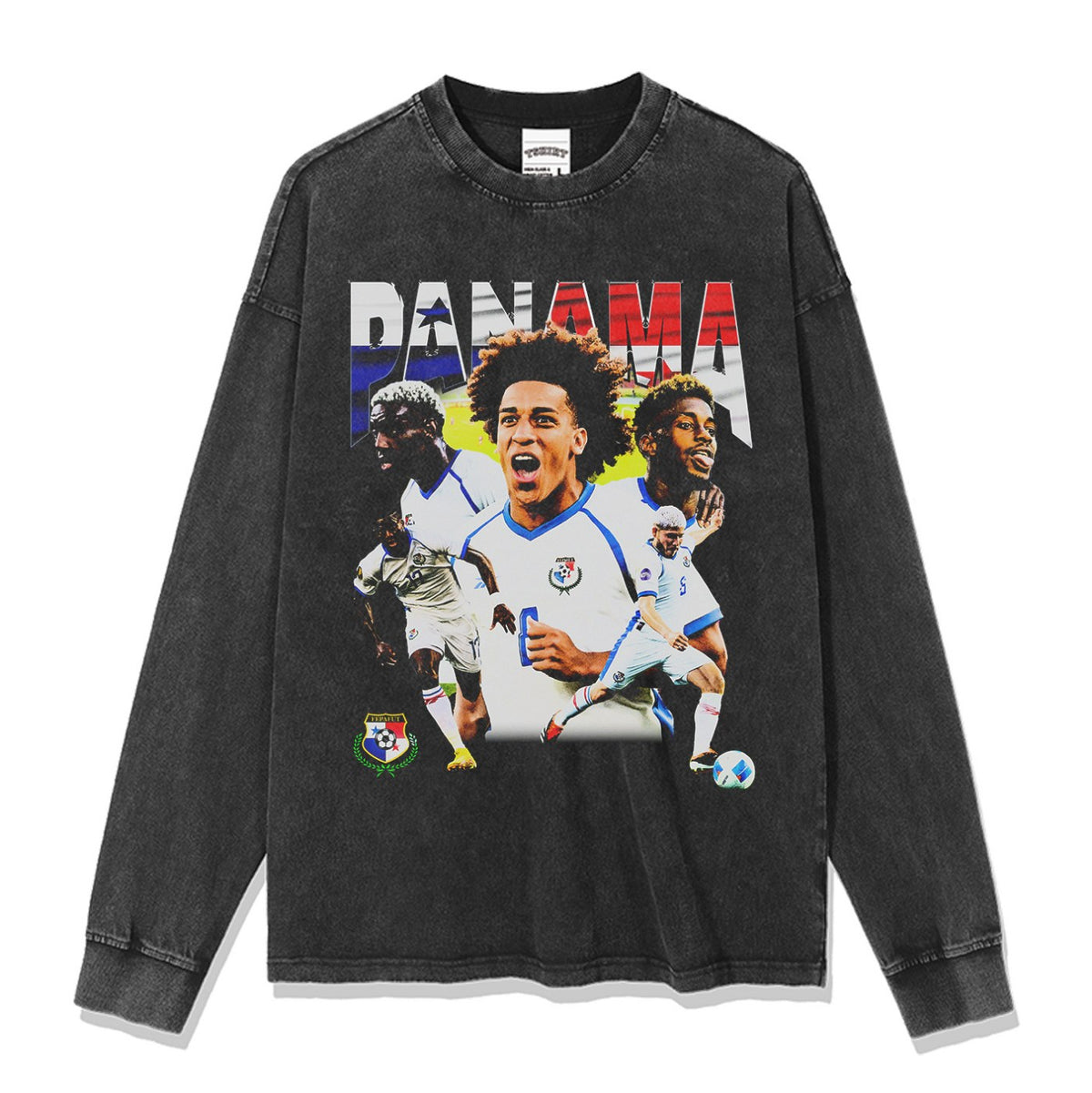 PANAMA LONG SLEEVE – שחור שטוף