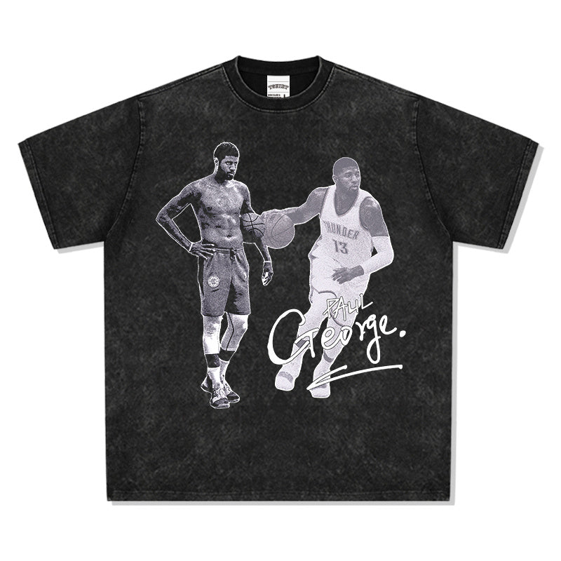 PAUL GEORGE VINTAGE TEE · TRIPLE DOUBLE