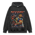 PAUL GEORGE VINTAGE HOODIE – שחור שטוף