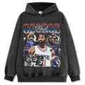 PAUL GEORGE VINTAGE HOODIE – שחור שטוף