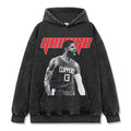 PAUL GEORGE VINTAGE HOODIE – שחור שטוף