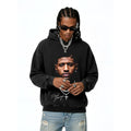 PAUL GEORGE VINTAGE HOODIE – שחור שטוף