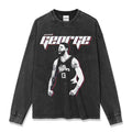 PAUL GEORGE LONG SLEEVE – שחור שטוף