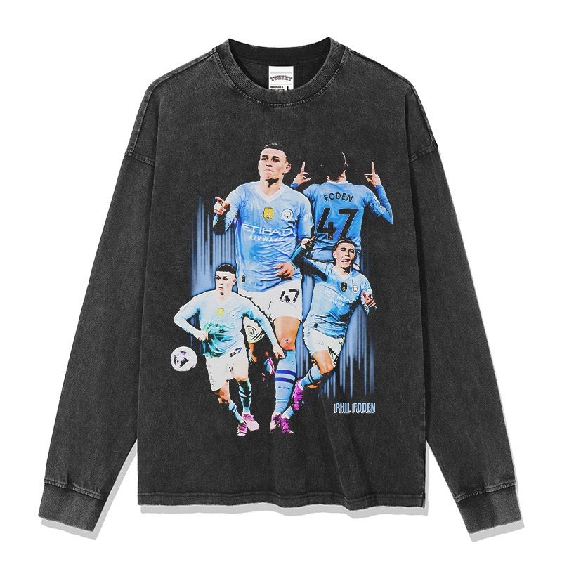 PHIL FODEN LONG SLEEVE · GOLDEN BOOT
