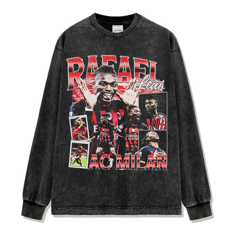 RAFAEL LEÃO LONG SLEEVE – שחור שטוף