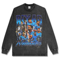 RIYAD MAHREZ LONG SLEEVE – שחור שטוף