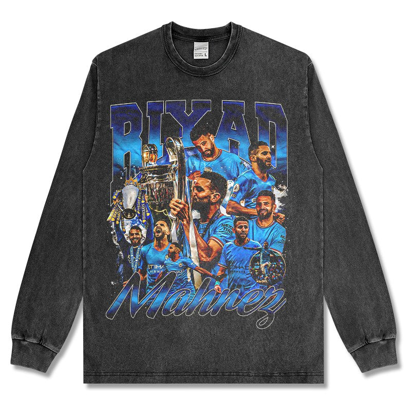 RIYAD MAHREZ LONG SLEEVE · GOLDEN BOOT