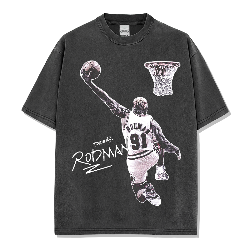 DENNIS RODMAN VINTAGE TEE · BUCKETS