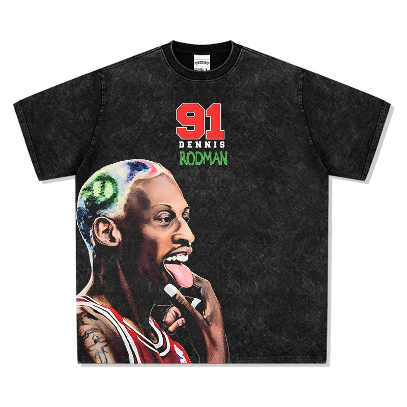 DENNIS RODMAN – שחור שטוף