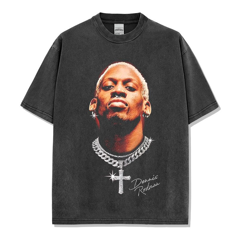 DENNIS RODMAN VINTAGE TEE · ICE COLD
