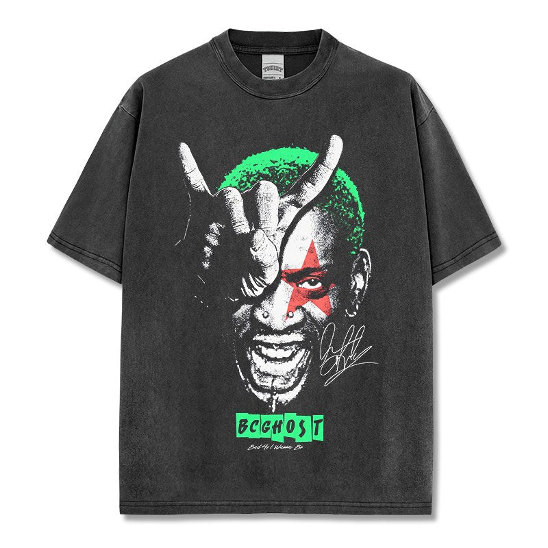 DENNIS RODMAN VINTAGE TEE · DAGGER