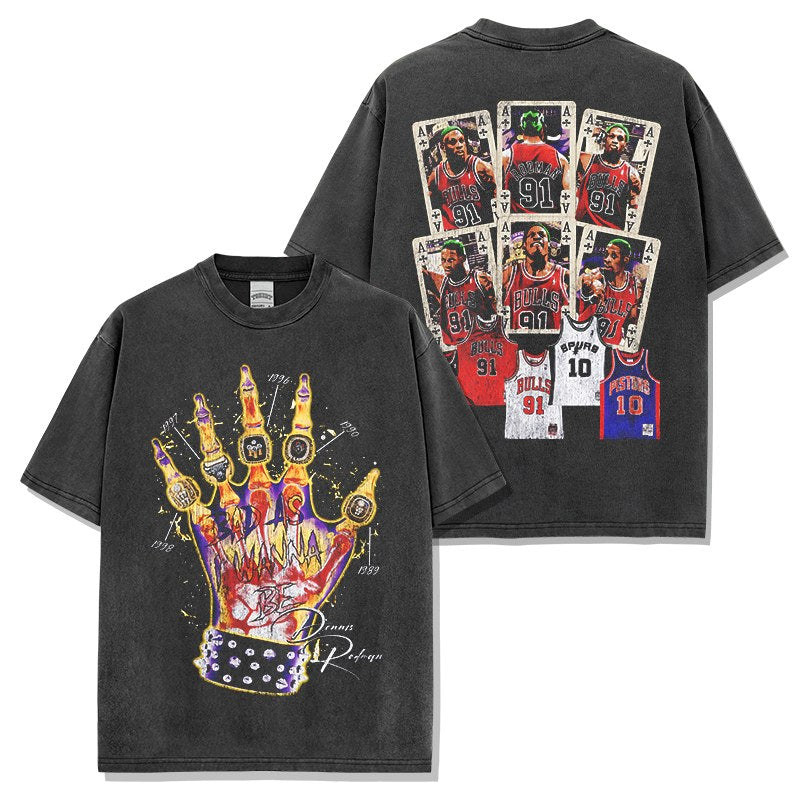 DENNIS RODMAN VINTAGE TEE · ALLEY OOP
